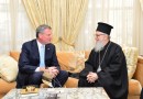 Mayor De Blasio Welcomed Archbishop Demetrios for Greek Independence Day Reception