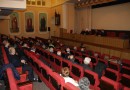 Metropolitan Hilarion meets with a group of pilgrims led by Cardinal Crescenzio Sepe