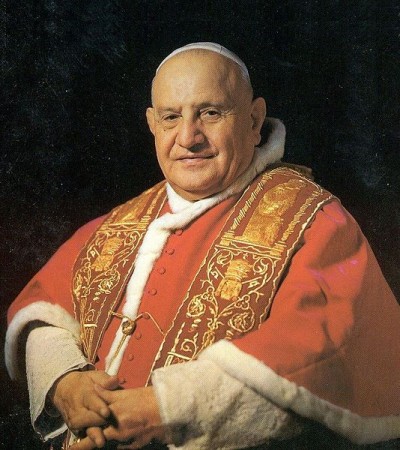 Pope John XXIII, who earlier in his career was Papal Nuncio to Bulgaria, from 1925 to 135. Portrait: The Vatican