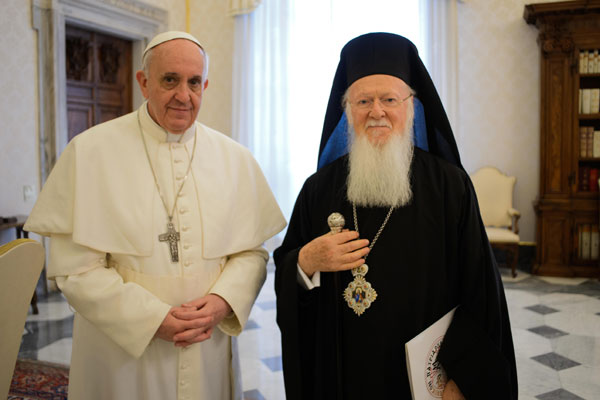 Patriarch Bartholomew sure there is no alternative to Orthodox-Catholic dialogue