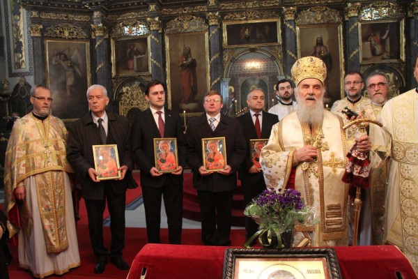 Patriarch Kirill congratulates the Primate of the Serbian Orthodox Church on Slava, the day of his family’s patron saint