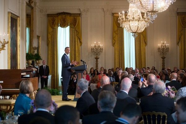 Archbishop Demetrios Attends Easter Prayer Breakfast at White House