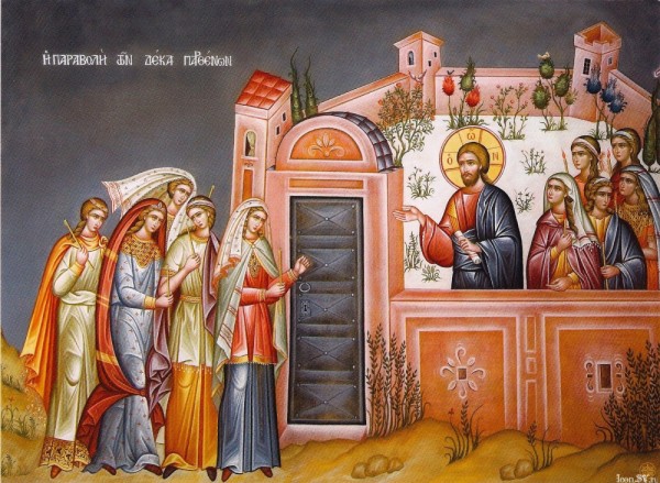 Icons for Holy Tuesday | Parable of the Ten Virgins
