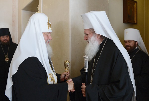 Patriarch Neofit of Bulgaria, Patriarch Kirill I of Moscow head solemn May 24 ceremony