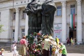 Solemn water blessing ceremony held in front of Saints Cyril and Methodius Monument in Sofia