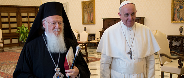 Pope to meet with Orthodox Patriarch Bartholomew