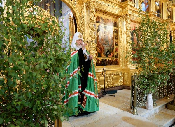 Patriarch Kirill of Moscow and All Russia visited the Holy Trinity- St. Sergius Lavra