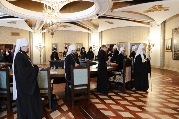 Patriarch Kirill chairs a regular session of the supreme Church council