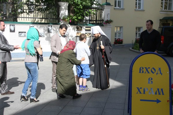 Metropolitan Hilarion: We pray to all saints in the Russian land for the spiritual unity of Holy Russia