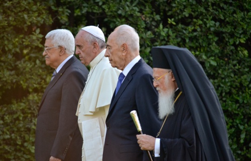 Three faiths pray for Holy Land peace