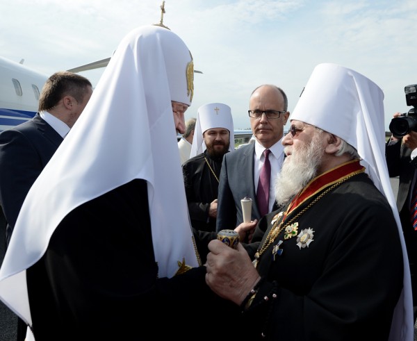 Patriarchal congratulations to Metropolitan Cornelius of Tallinn and All Estonia on his 90th birthday