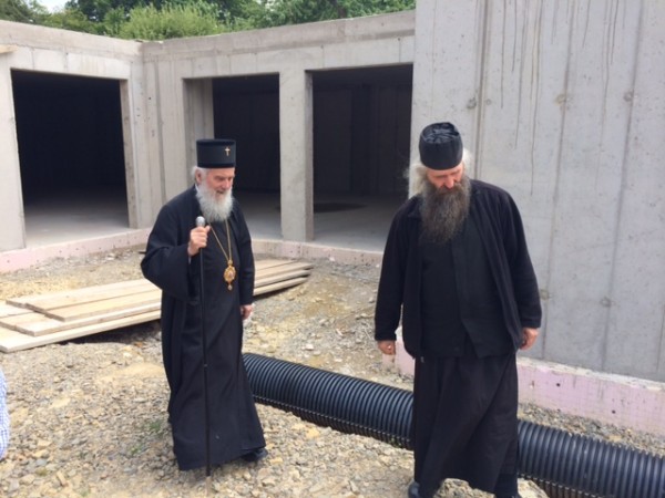 Serbian Patriarch Irinej in Eiterfeld