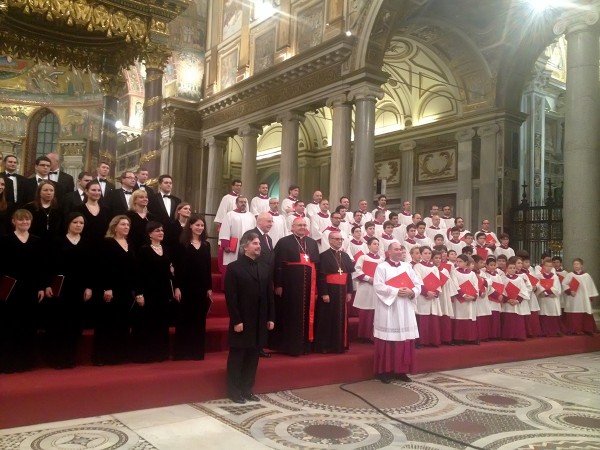 Synodal Choir gives concert in the Sistine Chapel in Vatican