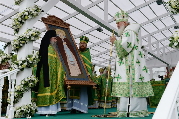 Patriarch Kirill: St. Sergius is the Embodiment of Holy Russia