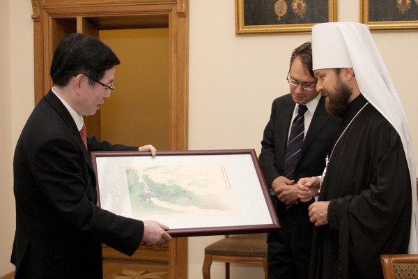 DECR chairman meets with delegation of China’s State Administration for Religious Affairs