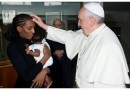 Meriam Ibrahim lands in Rome, meets with Pope Francis