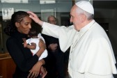 Meriam Ibrahim lands in Rome, meets with Pope Francis
