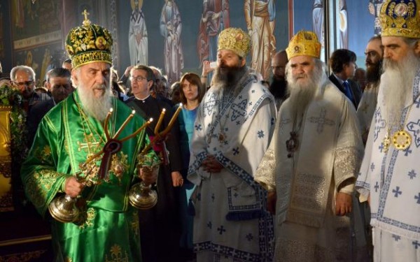 Bishop Andrej of Austria-Switzerland enthroned