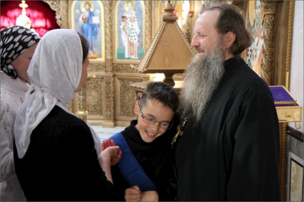 Monks of the Valaam Monastery Shelter 116 Refugees from Eastern Ukraine in Valaam Metochion