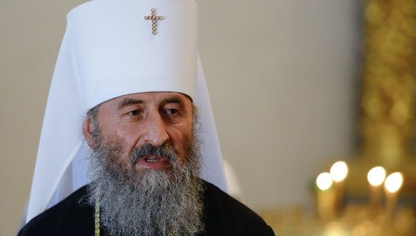 Patriarch Kirill congragulates Metropolitan Onufry of Kiev and all Ukraine on his 70th birthday