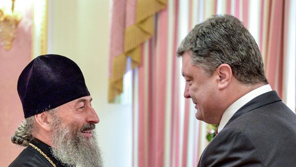 President of Ukraine meets with Primate of Ukrainian Orthodox Church