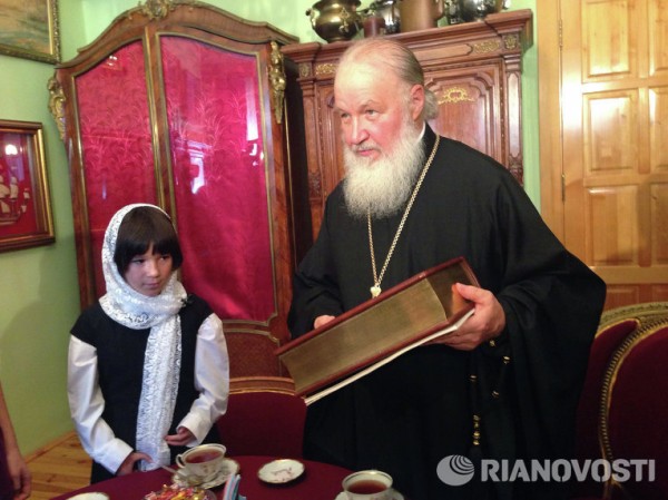 Patriarch Meets the Little Girl He Previously Asked to Have Adopted