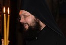 On Mount Athos a Monk Falls Into a Precipice While Hurrying to Aid Victims of an Accident