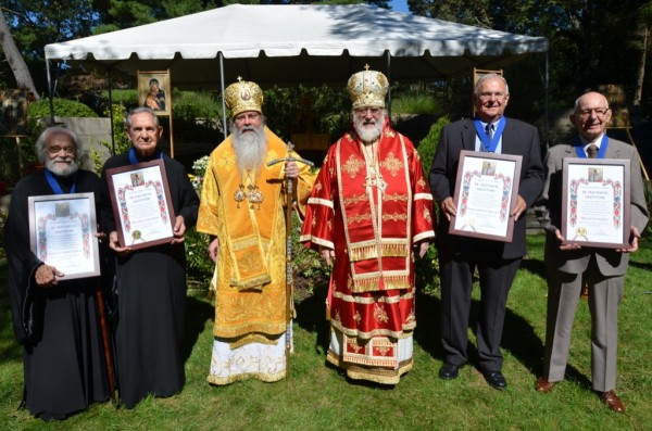 Metropolitan Tikhon hosts celebration at Chancery’s St. Sergius Chapel