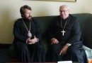 Metropolitan Hilarion meets with cardinal Sandri, Prefect of congregation for the Oriental Churches