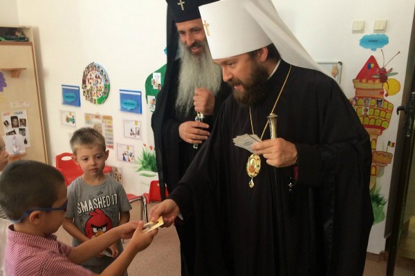 Metropolitan Hilarion of Volokolamsk completes his pilgrimage to Romania