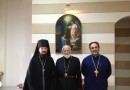 Representative of the Russian Orthodox Church meets with Melkite Patriarch Gregory III Laham