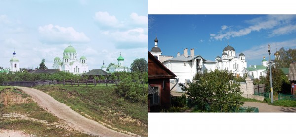 The Spaso-Euphrosyne Convent three versts from the town of Polotsk. View from the south. 1912/2012. (Maxim, Brest)