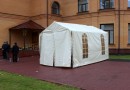 Orthodox Church Tent Opens in Kemerovo