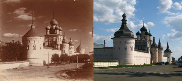 The Kremlin from the northwest. Great Rostov. 1911/2009 (V. Ratnikov