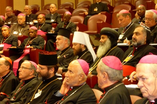 Metropolitan Hilarion speaks at Plenary session of the Synod of Catholic Bishops in Vatican