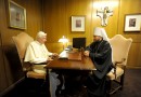 Metropolitan Hilarion meets with Pope Emeritus Benedicts  XVI and Russia’s Ambassador to Vatican