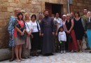 Parishioners of Beirut representation of Russian Orthodox Church worship in Tyre