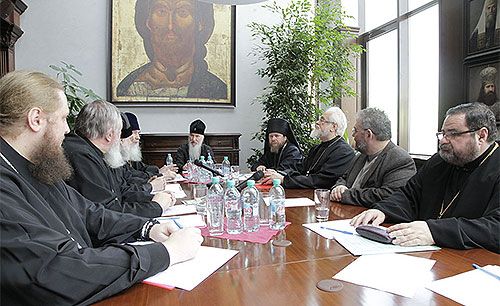 Sretensky Monastery in Moscow Hosts a Meeting of the Inter-Council Presence on Church Law