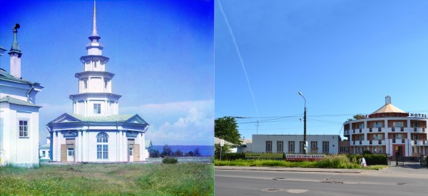 Petrozavodsk. Chapel built by Peter I (Cathedral of Sts. Peter and Paul). 1916/2012. (V. Ratnikov)