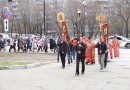 Parishioners of the St. Elizabeth Church Decide to Walk Through the Khabarovsk Microdistrict with Prayer