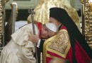 Francis decries forced uniformity, receives blessing from Patriarch Bartholomew