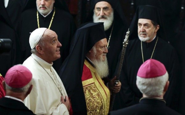 Address by His All-Holiness Ecumenical Patriarch Bartholomew to His Holiness Pope Francis during the Doxology in the Patriarchal Church (November 29, 2014)