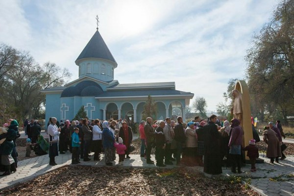 Monument to the Venerable Martyr Grand Duchess Elizabeth Feodorovna Unveiled in Kazakhstan