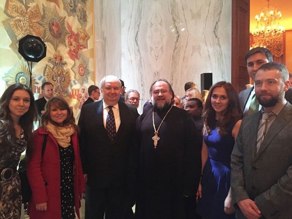 A Representative of the Synodal Youth Department Meets With the Russian Ambassador to the United States