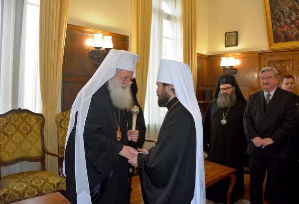 Metropolitan Hilarion of Volokolamsk is honoured with the highest award of the Bulgarian Orthodox Church
