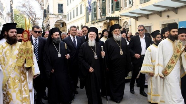 Ecumenical Patriarch Bartholomew Visits Corfu