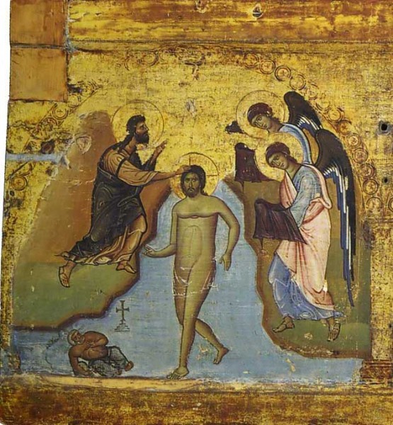 Icon. Second half of the twelfth century. Monastery of St. Catherine, Sinai. Fragment.