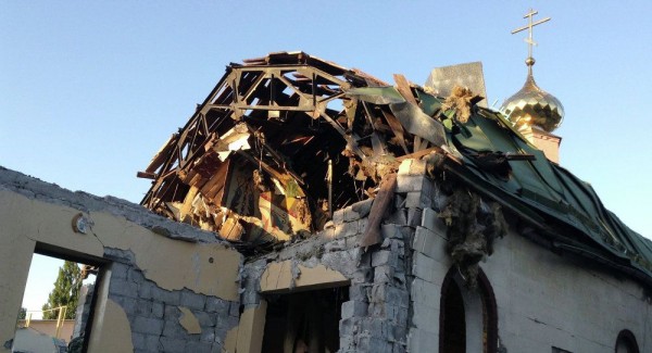 Ten Orthodox Churches Destroyed, 60 Damaged in Southeast Ukraine Conflict