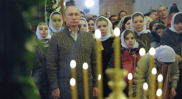 Putin Wishes Orthodox Christians a Merry Christmas