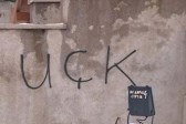 KLA graffiti appear on Serbian Orthodox church walls